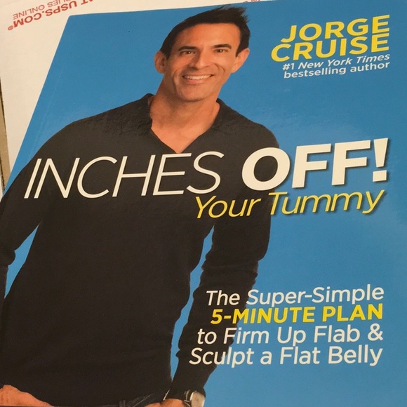 Jorge Cruise, Inches Off! Your Tummy, Soft Cover, NWT - Picture 4 of 6